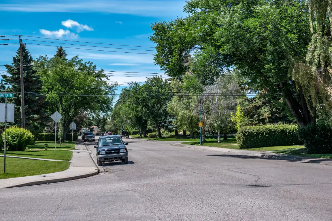 A residential street in Glamorgan